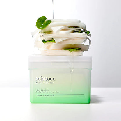 MIXSOON Bean Toner Pads وسائد التونر المغلفة بالسانتيلا المهدئة