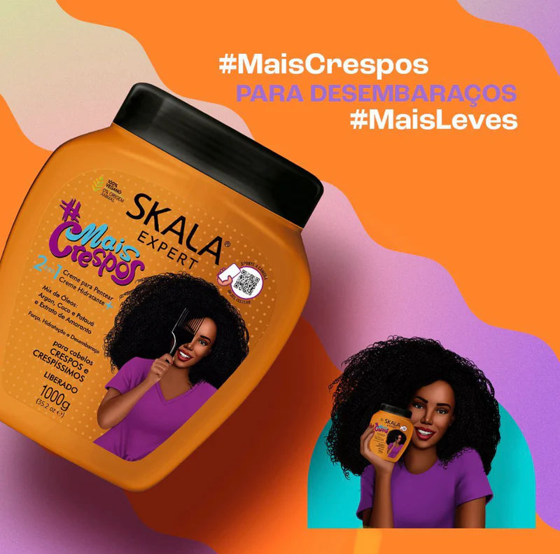 Skala Mais Crespos Cream- 1000g كريم ساكالا لفك التشابك