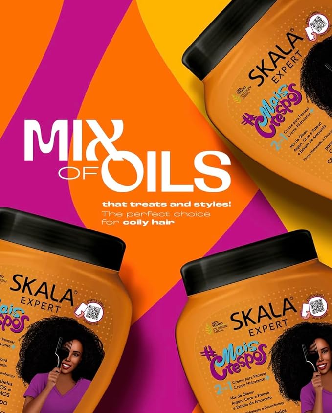 Skala Mais Crespos Cream- 1000g كريم ساكالا لفك التشابك