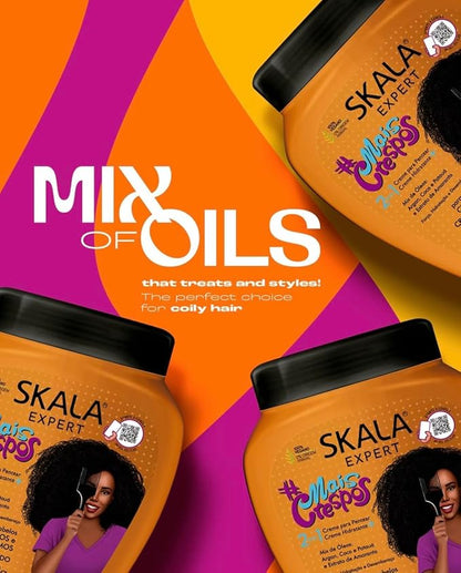 Skala Mais Crespos Cream- 1000g كريم ساكالا لفك التشابك