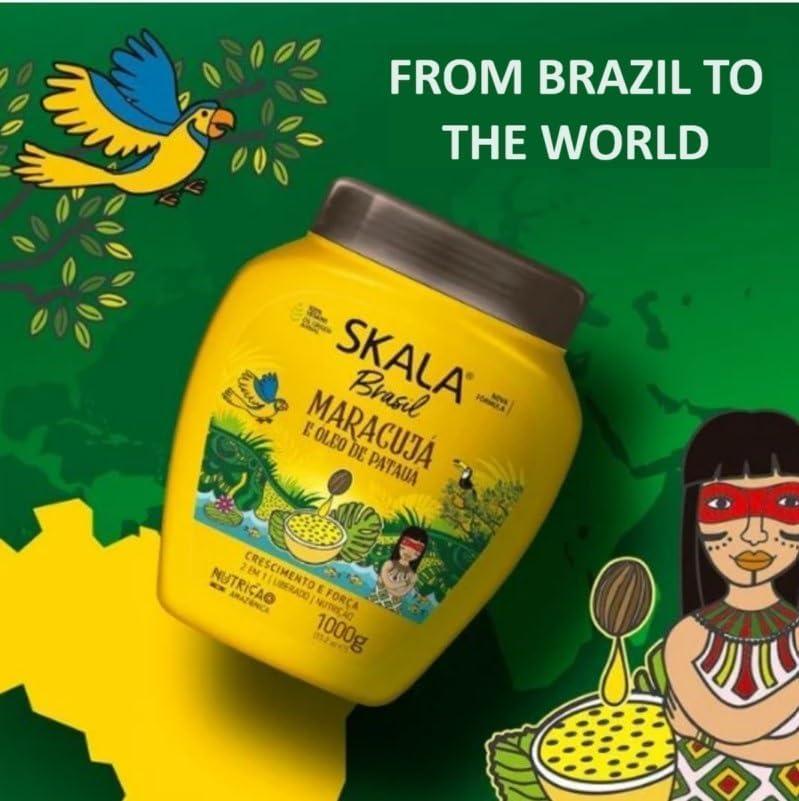 SKALA Maracujá Hair Treatment Cream 1000g كريم سكالا ماراكوجا لعلاج الشعر