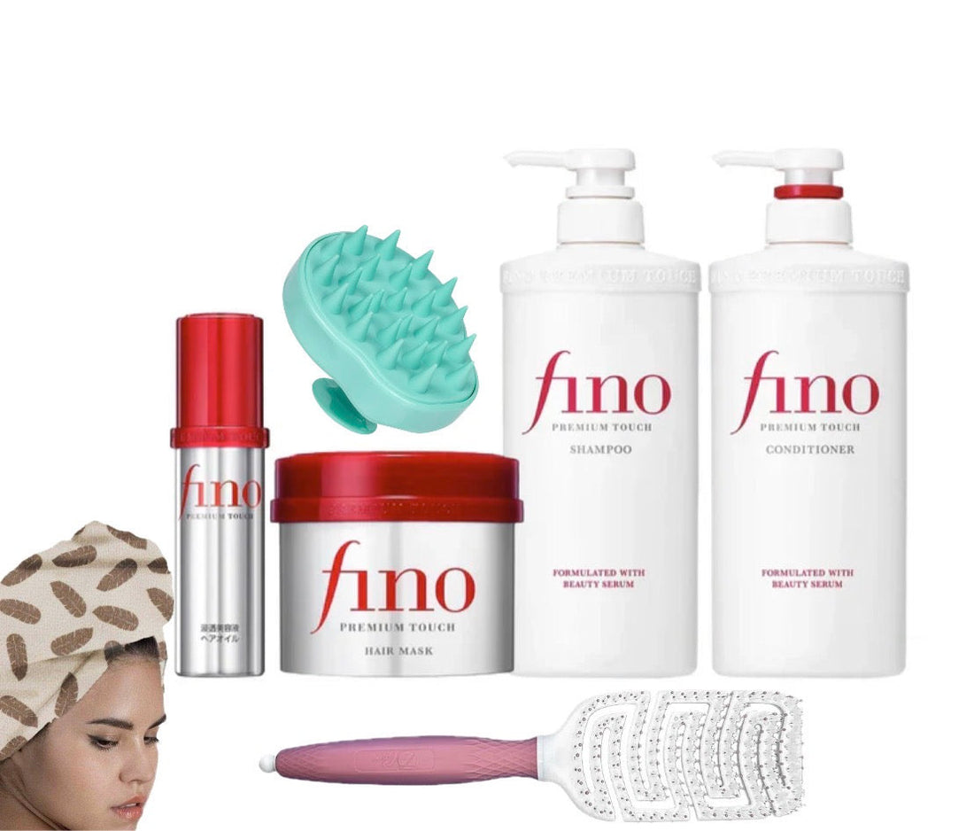 Fino Complete Care Set for Dry Hair مجموعة فينو العناية للشعر الجاف
