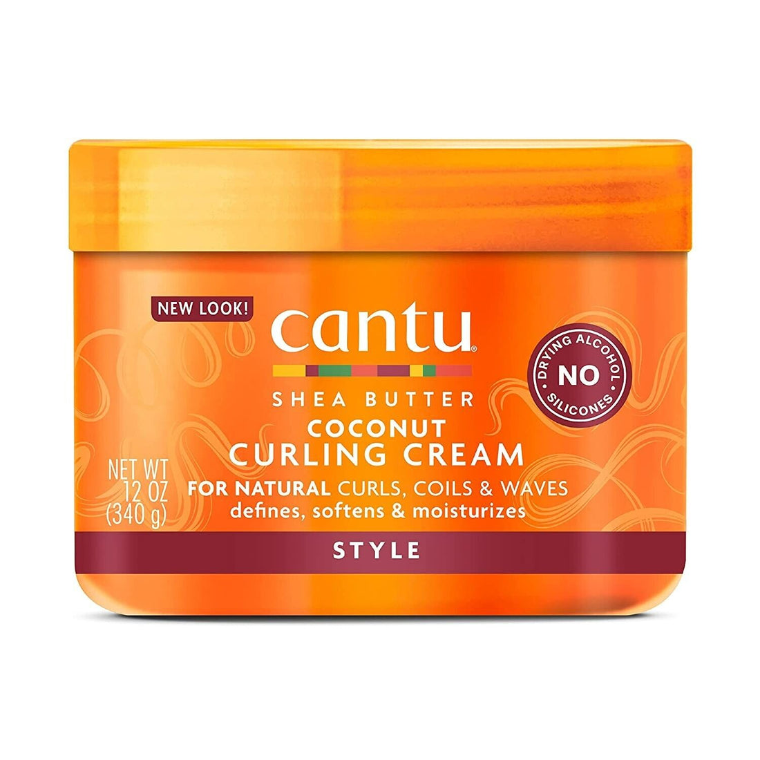 Cantu Shea Butter Coconut Curling Cream كريم تصفيف الشعر بزبدة الشيا