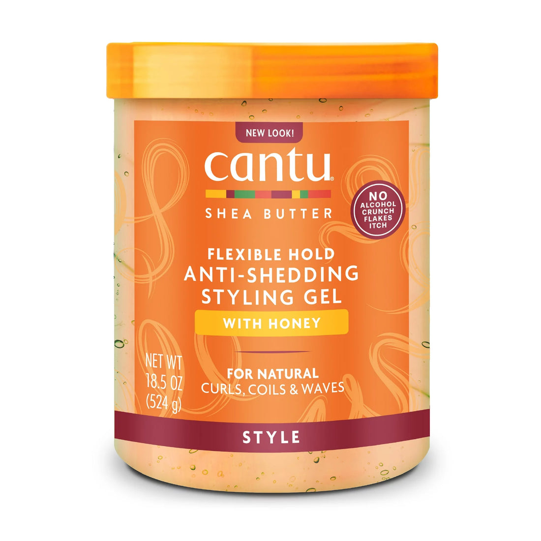 Cantu flexible hold gel with honey - جل تصفيف الشعر ذو التثبيت المرن مع العسل