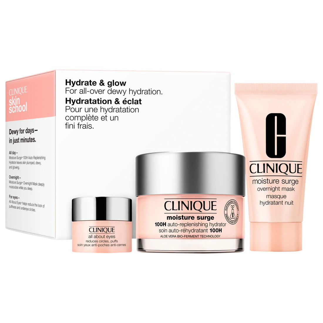 CLINIQUE Hydrate &amp; Glow Skincare Set
