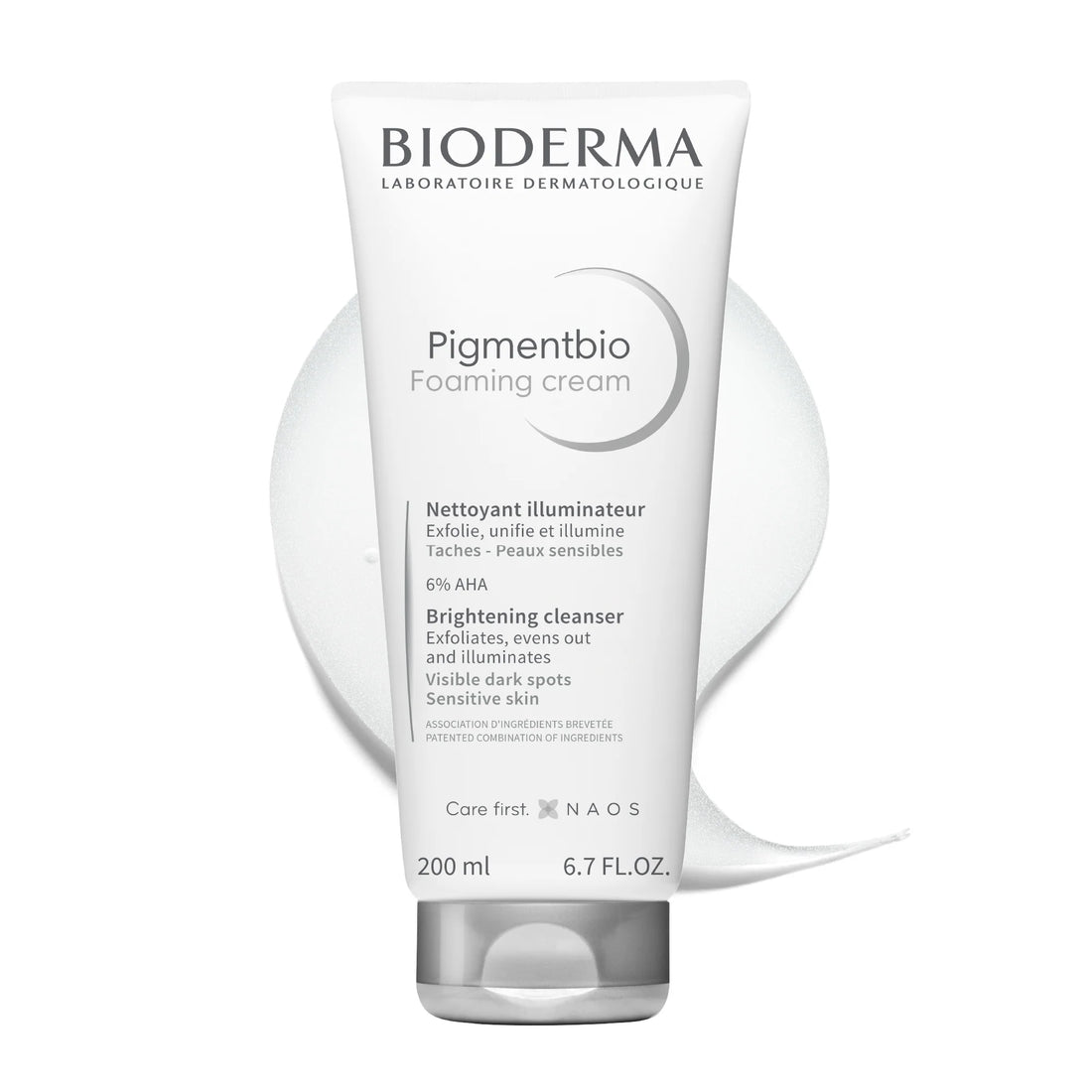 Bioderma Pigmentbio Foaming Cream غسول التفتيح الكريمي من بيوديرما