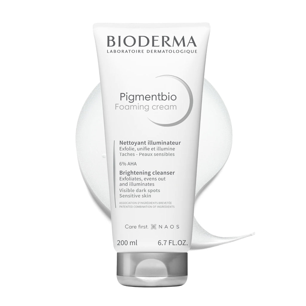 Bioderma Pigmentbio Foaming Cream غسول التفتيح الكريمي من بيوديرما
