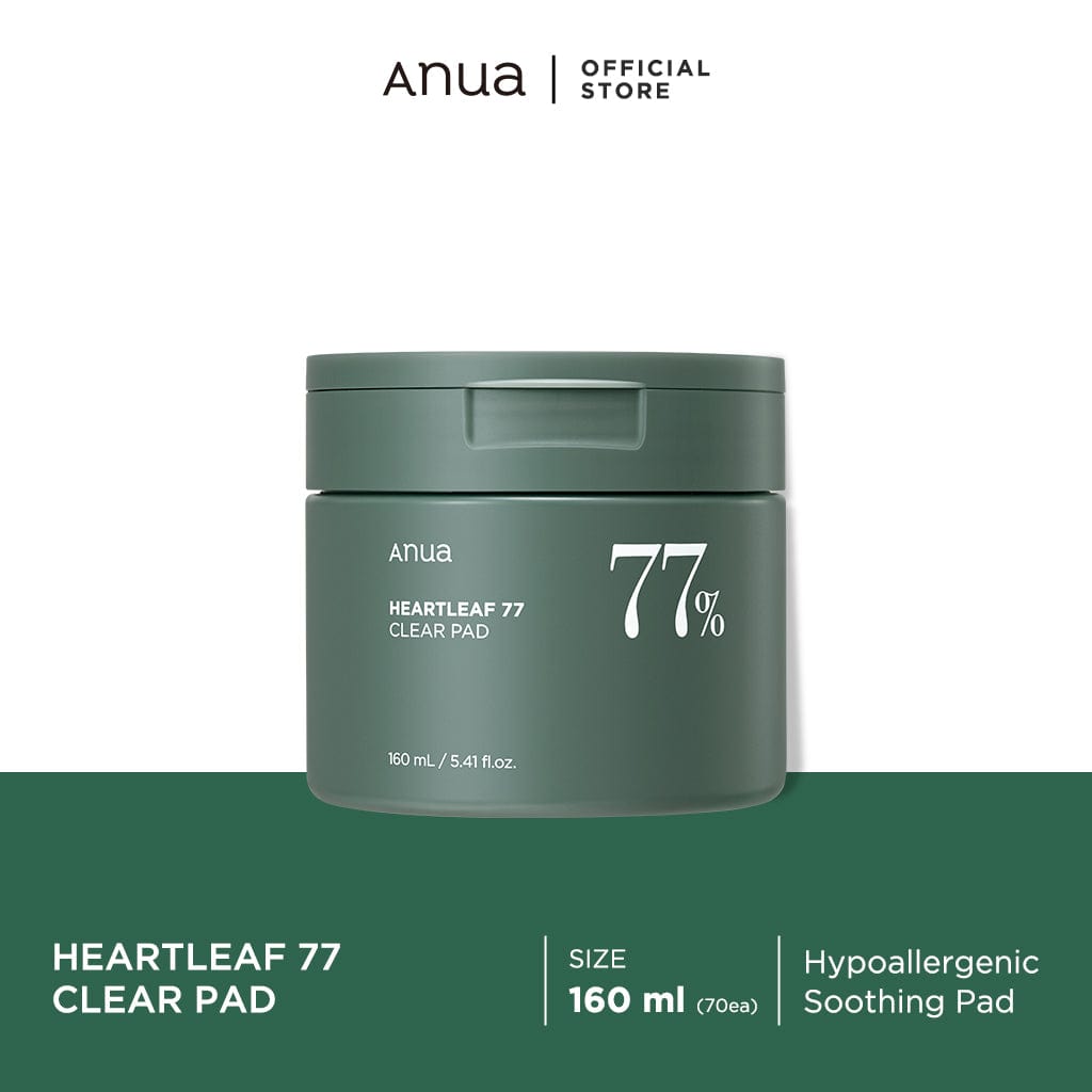 HEARTLEAF 77% TONER PAD | ANUA تونر الوسائد المبلولة من انوا