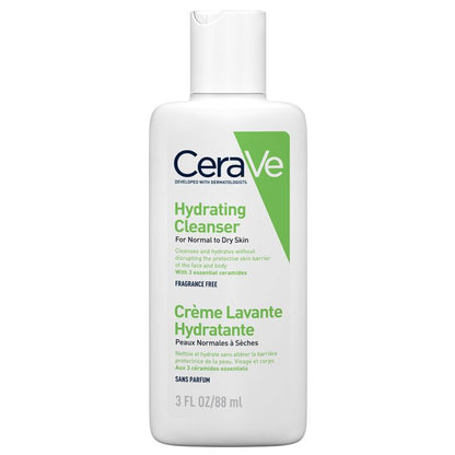 CeraVe Hydrating Dry Skin Cleanser غسول البشرة الجافه من سيراڤي