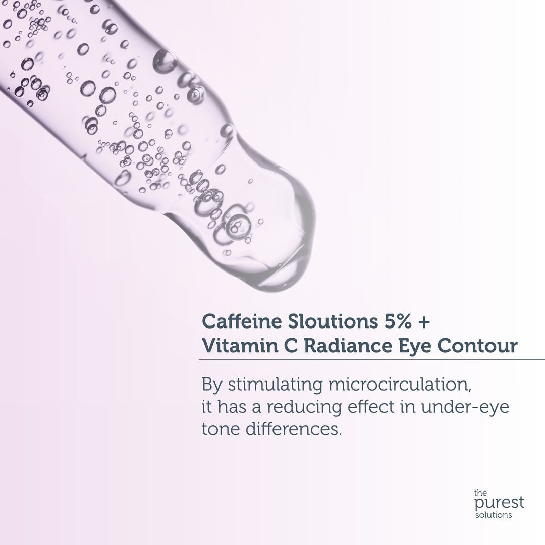 Radiance Eye Contour Caffeine Serum 30 Ml | The Purest Solutions | سيروم راديانس لمحيط العين بالكافيين